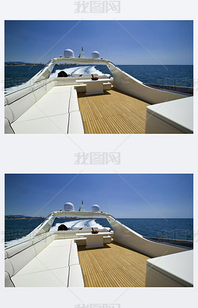 Italy, Tuscany, Viareggio, Tecnomar Nadara 88 Fly luxury yacht