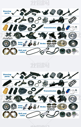 The most popular spare parts for car