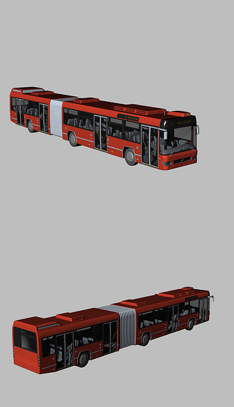 公交车3D模型