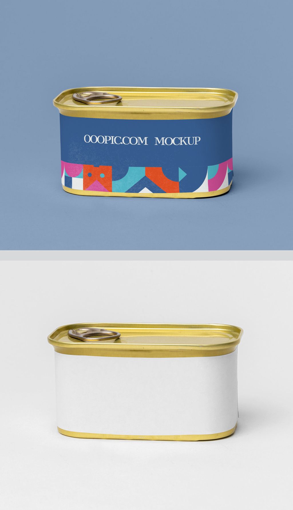 20方形铁罐锡罐食品罐头易拉罐样机10