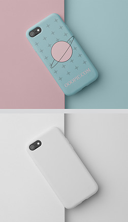 苹果1样机|24-智能手机壳软壳定制硅胶壳样机1