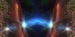 独特光线粒子银河舞蹈节目演出舞台背景视频素材