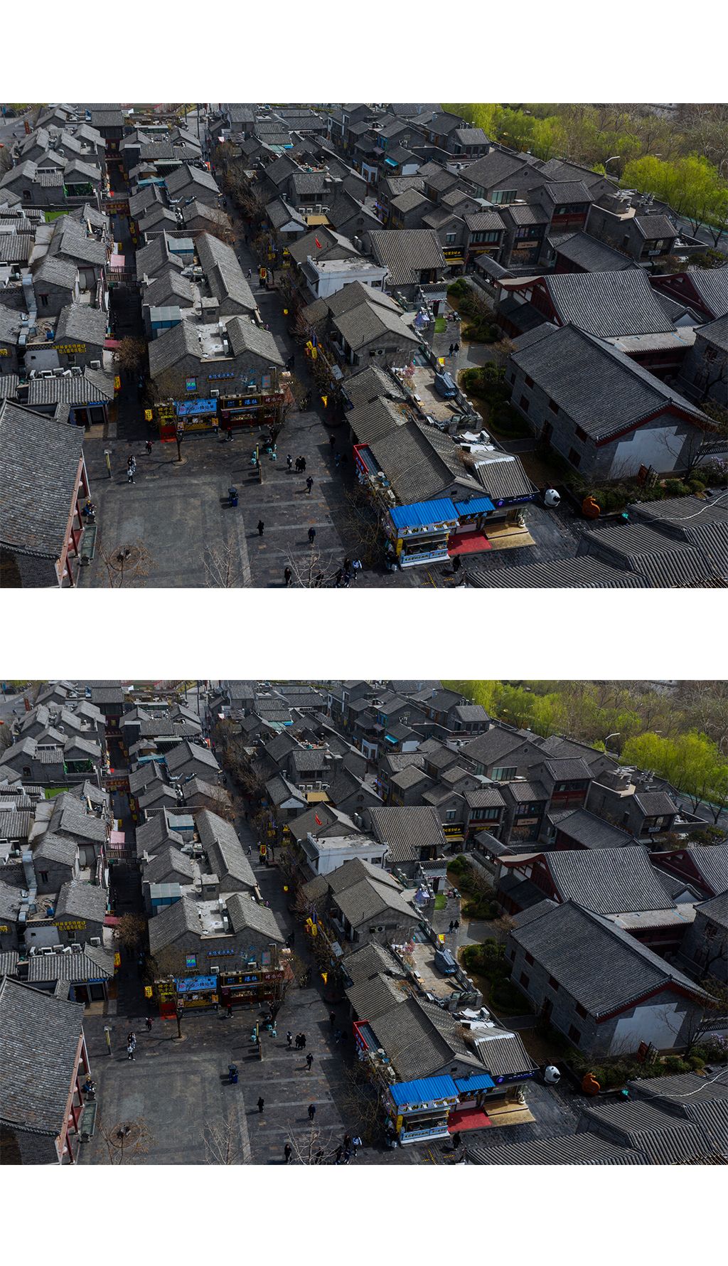 鸟瞰济南宽厚里