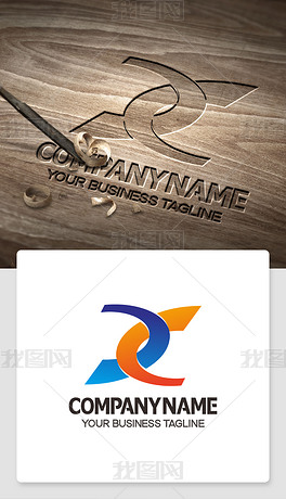 X形logo设计X型标志企业logo设计欣赏
