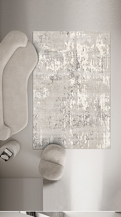 现代简约抽象破碎纹理地毯地垫图案设计