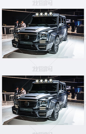 FRANKFURT - SEPT 2015: MANSORY GRONOS Mercedes-Benz AMG G-CLASS