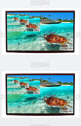 4K television display