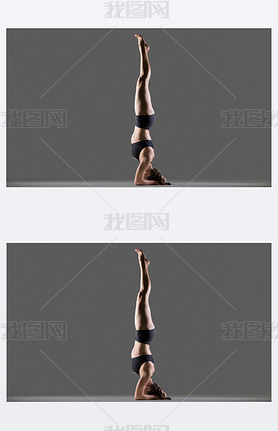 Supported Headstand Yoga Pose