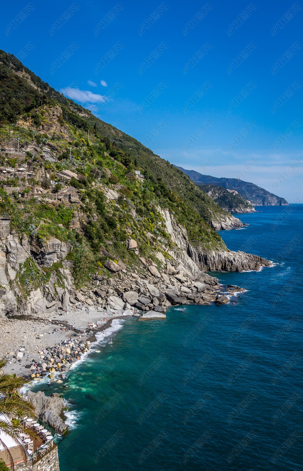 Vernazza village view