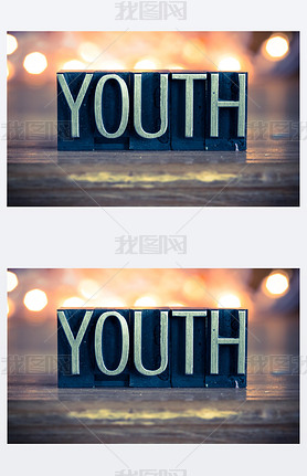 Youth Concept Metal Letterpress Type