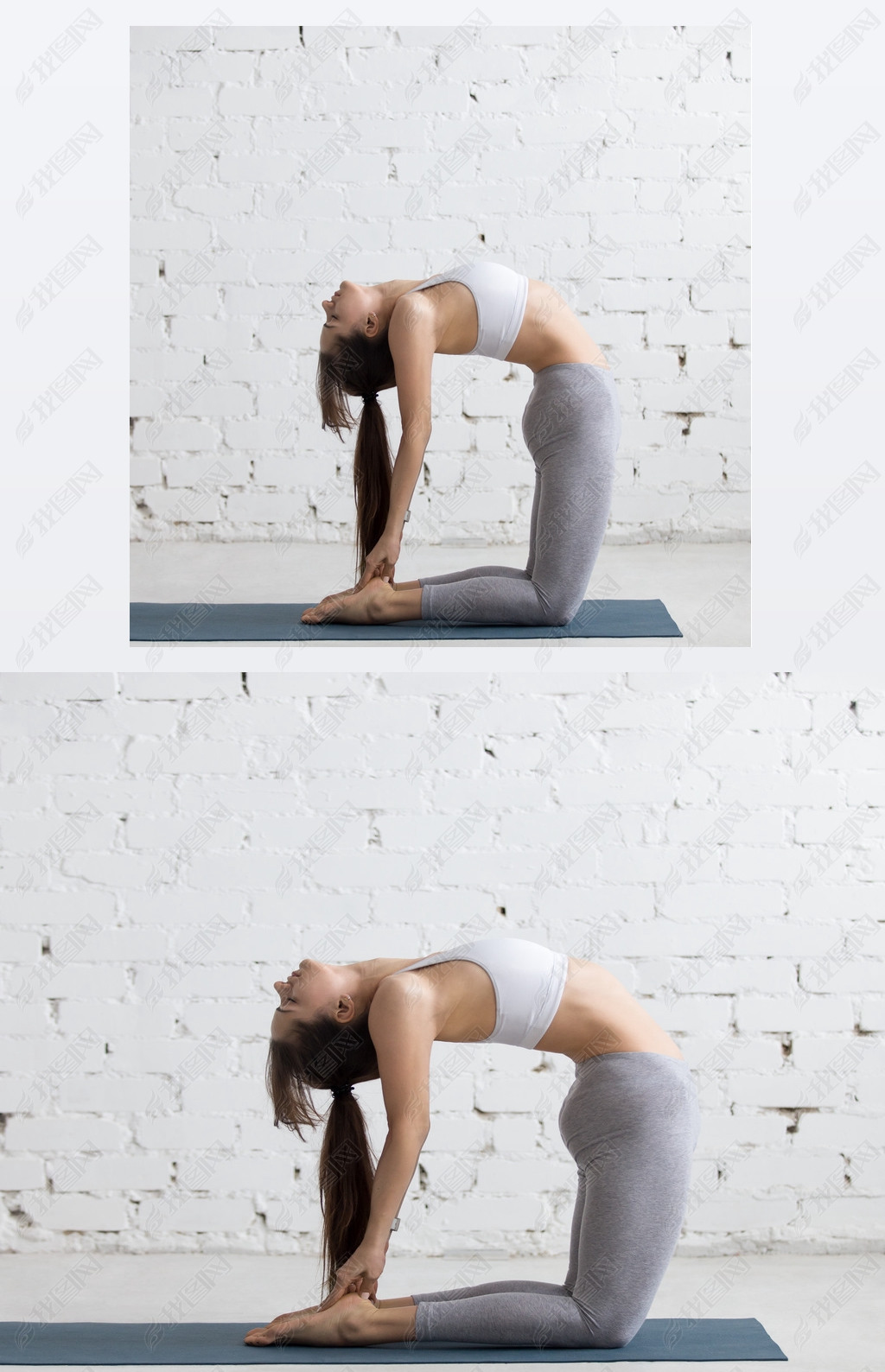 Yoga Indoors: Ustrasana Pose