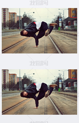 breakdancer dan?ando na cidadeԾǨ