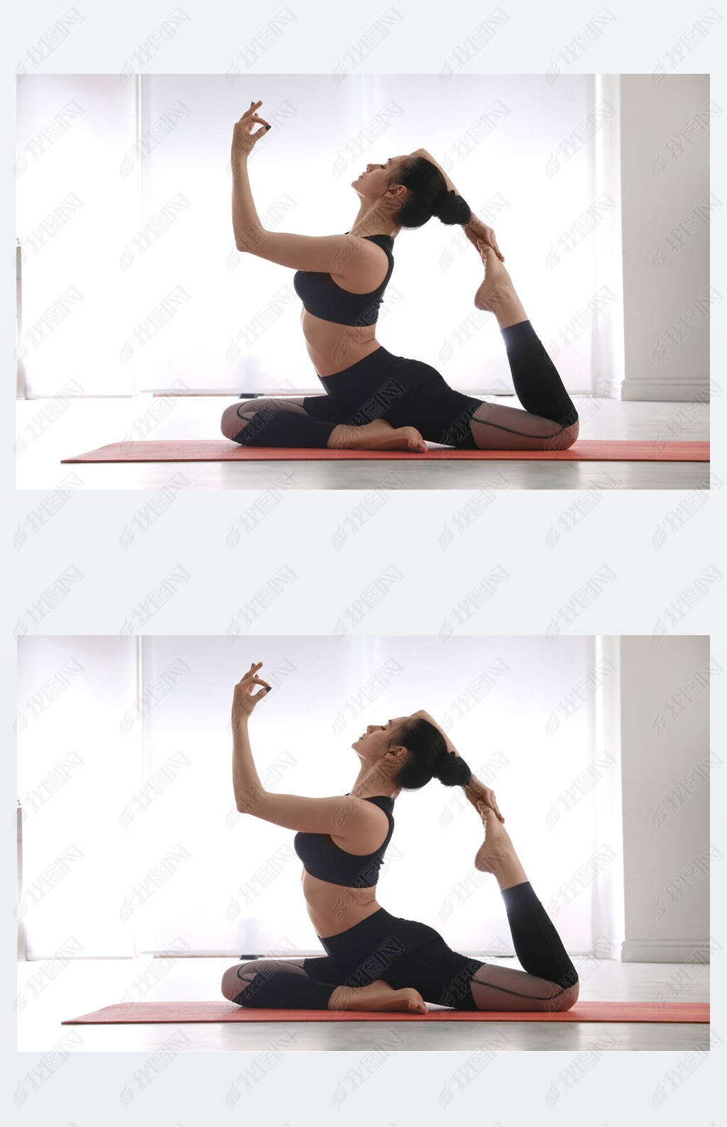 һŮ٤ϰһֻȵ. Eka pada rajakapotasana