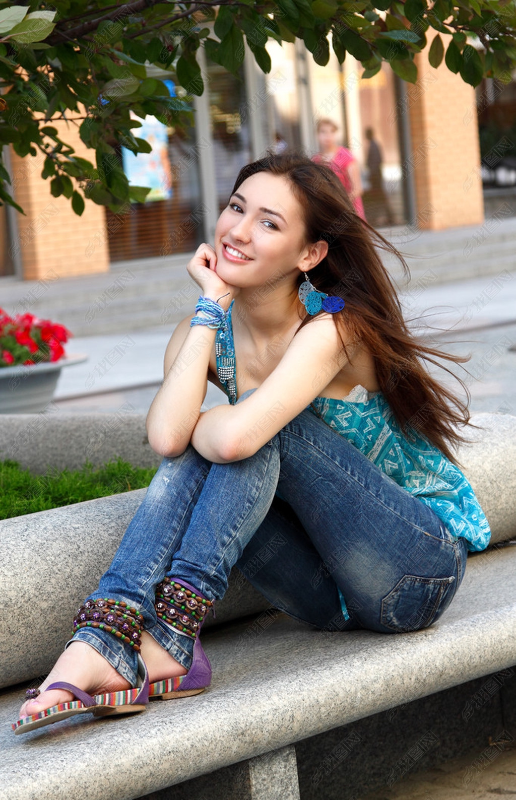 美丽女孩的肖像下载-编号25992963-人物情感-我图网