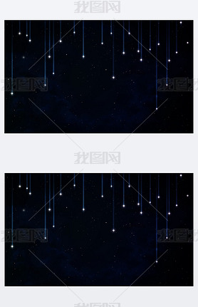 Peaceful background, blue night sky. Elements furnished by NASA