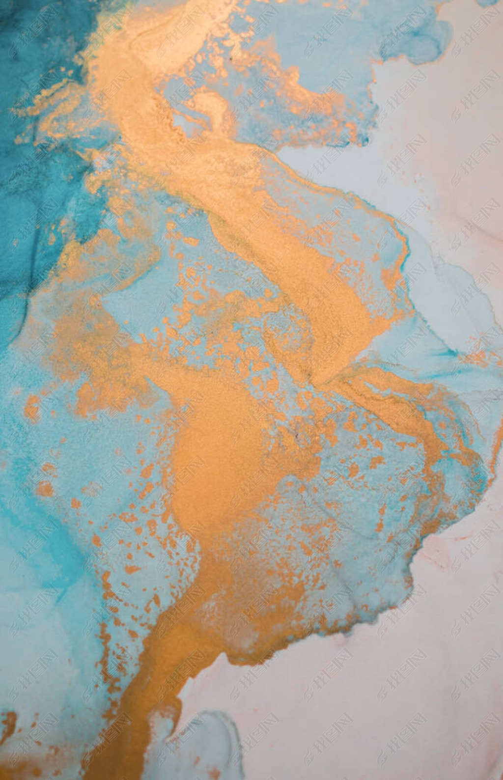 拉斯特插图.色彩斑斓的抽象画背景.高度纹理的油画.高质量的细节.