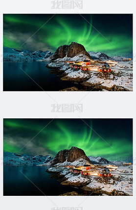 ŲHamnoyϿյAurora borealis