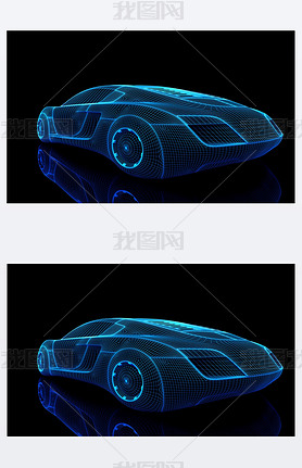 rendering isolated car