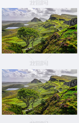 quiraing ɽ˹ ոߵľͼ