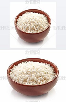 bowl of round rice