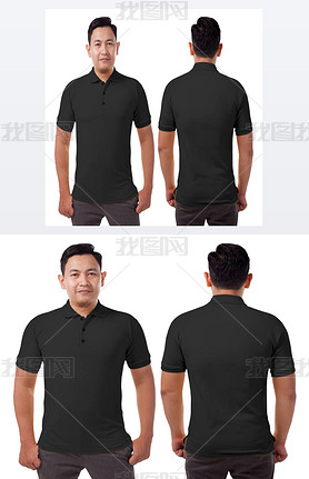 ģ壬ͱ濴ģŴTɫPolo tee Design Modelup presentation for print.