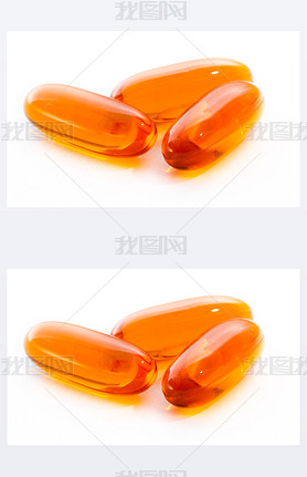 Salmon oil capsules 