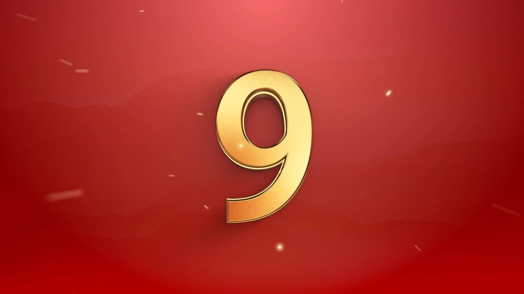 红色震撼十秒倒计时视频片头