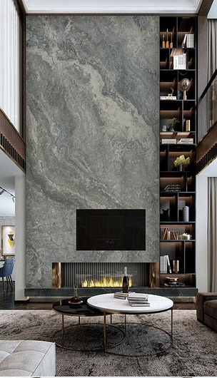 古典灰石材大板