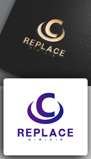 c字母logo2下载-编号26094091-其他行业logo-我图网