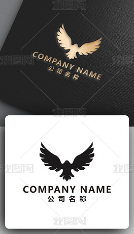 老鹰飞鹰logo设计