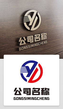 y开头的字母y标志logo设计yd标识设计