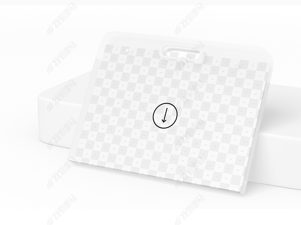 塑料文件夹文件袋速写本画纸透明袋样机