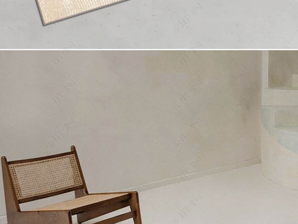 现代简约素雅轻奢抽象条纹客厅床边玄关地毯地垫