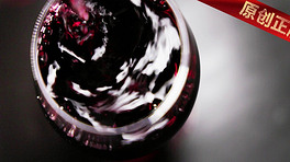 品味红酒高脚杯水花高速合集4k升格实拍