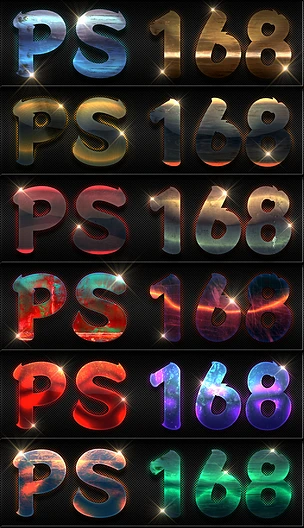 酷炫3d金属立体字海报电影字体样式psd模板