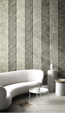 现代简约线条波点壁纸时尚墙纸墙布图案