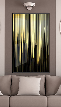 直线装饰画|简约大气直线竖线背景玄关装饰画挂画