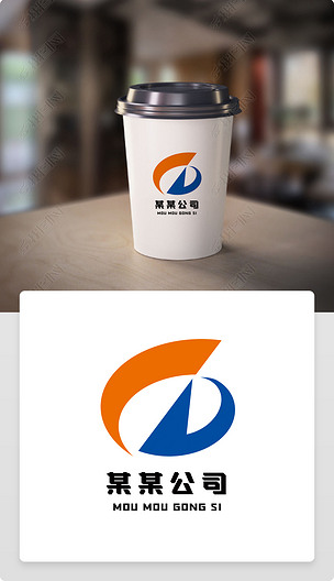 昌达cd字母象形logo标志