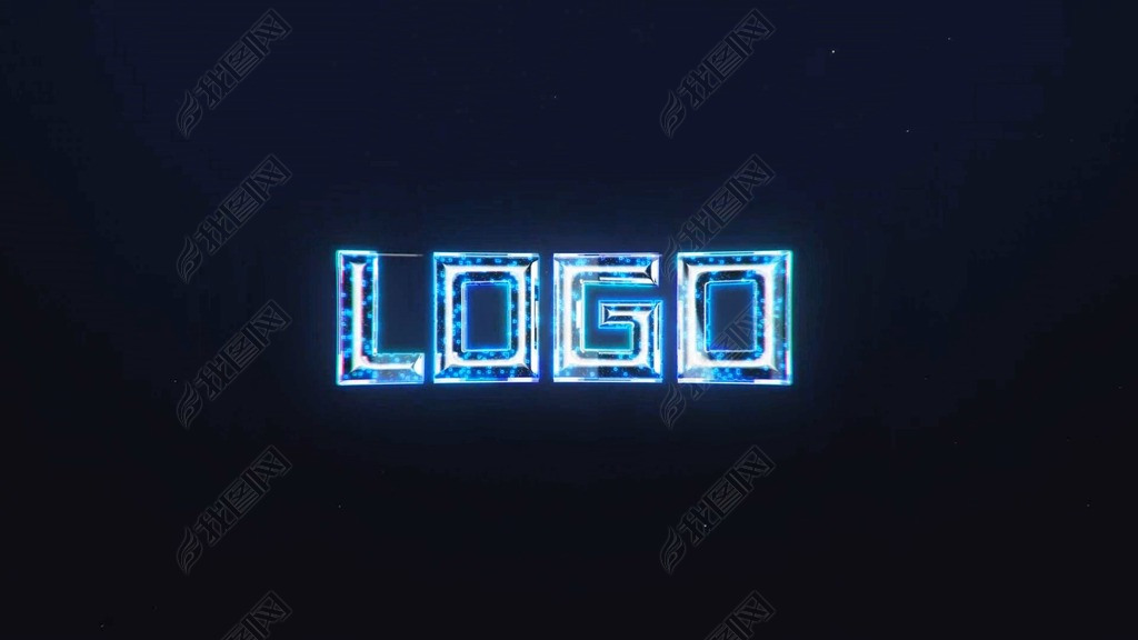 ɫƼӺϳLOGO־ƬͷAEģ