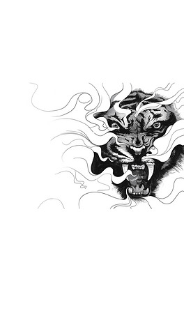 老虎装饰画下载排行榜