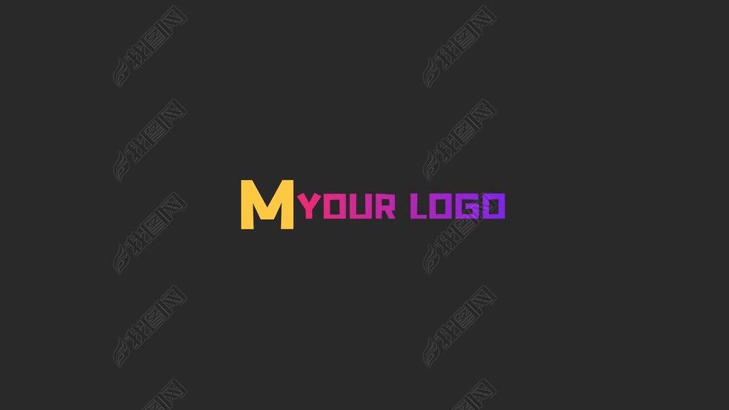 лͼƬչLOGO־ƬͷAEģ