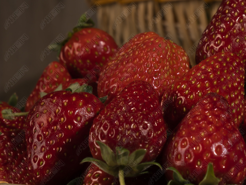 美食水果草莓照片