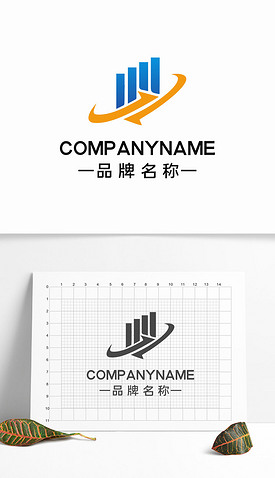 简易科技互联网logo标志