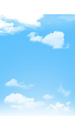 蓝天白云天空透明云朵免抠云彩高清背景图