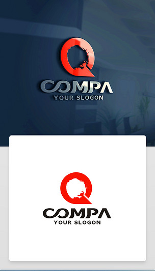 q字母logo设计q字母标志q字母商标