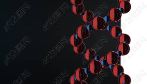 Dna ڲɫ͸ֲϣ3d Ⱦͼ