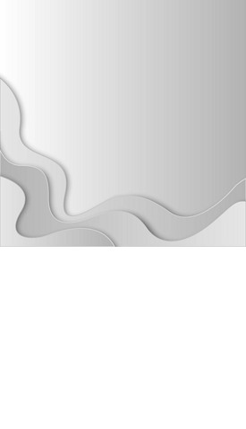 纸艺术抽象灰色和白色的水波。折纸设计模板。矢量插图