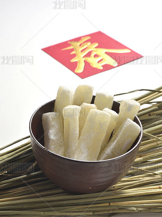 Close up of white gourd sugar China