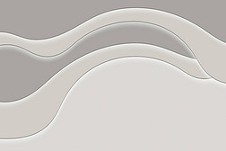为您的设计提供曲线波模板。用曲线线来说明。波纹剪纸背景.