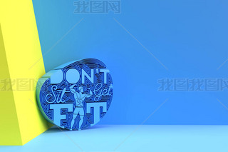 3D Don't sit Get Fit鷨3DȾͼ.
